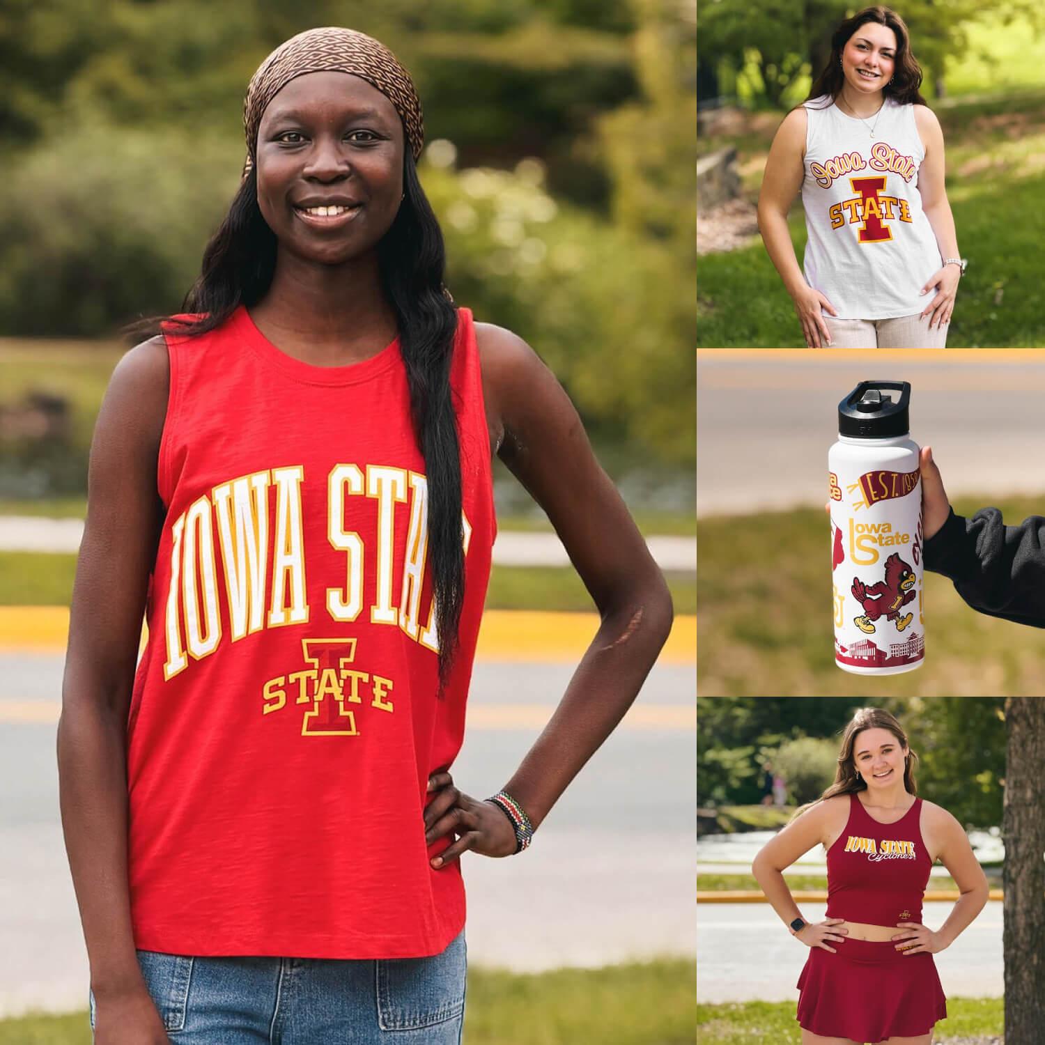 A collage Iowa State Refried Collection